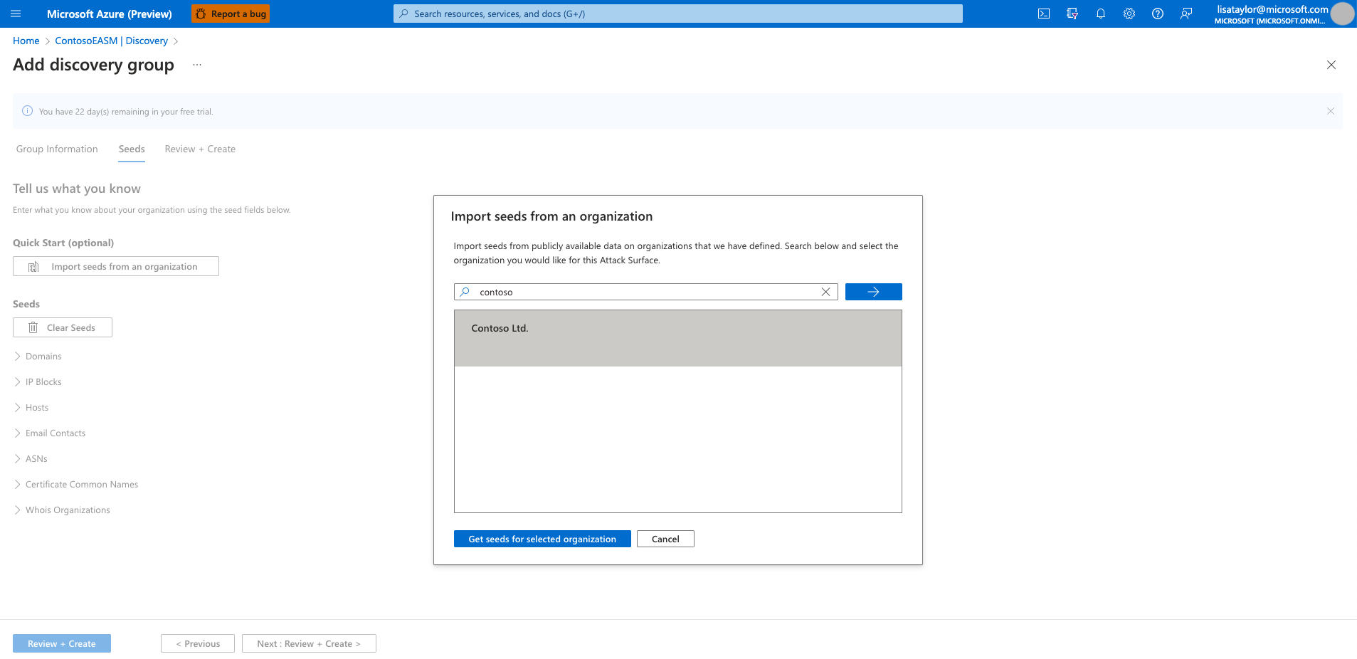 Screenshot: Option 