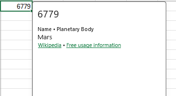Datentyp Karte mit Zuordnung für Wikipedia.