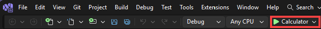 Screenshot, der zeigt, wie die Schaltfläche 