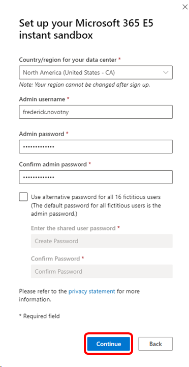 Microsoft 365 Developer Sandbox Setup
