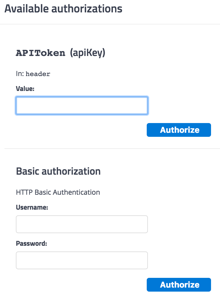 Impostazione del token API per autorizzare l'utilizzo di App Center