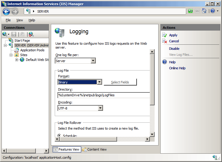 Screenshot della pagina Registrazione di I S Manager.