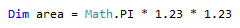 Screenshot del risultato Inline - Visual Basic.