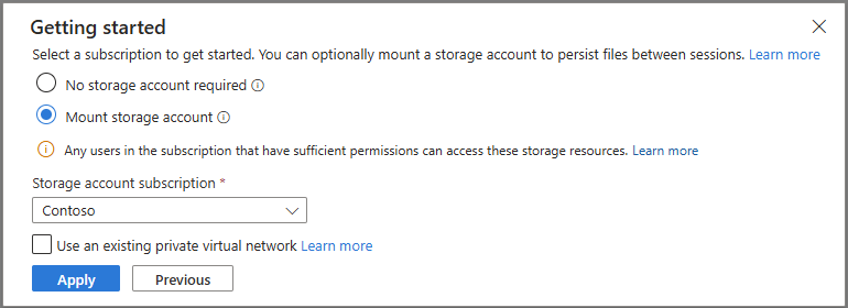 Captura de tela mostrando a assinatura selecionada e o prompt de armazenamento opcional.