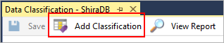 Captura de tela mostrando o menu superior com a opção Adicionar classificação destacada.