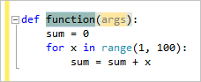 Captura de tela que mostra como usar o comando Surround With para snippets de código.