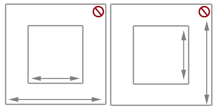 imagem demonstrando uma área navegável incorporada que rola na mesma direção que o elemento-contêiner.