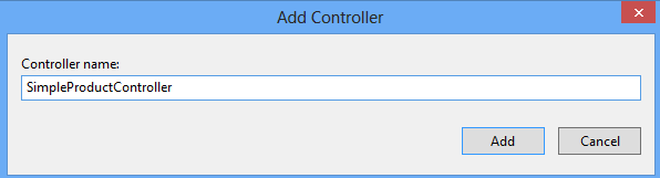Especificar o controlador