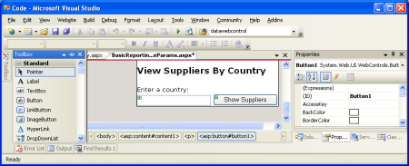 Adicionar uma TextBox à página com ID CountryName