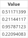 Sequence # 4 com Random.